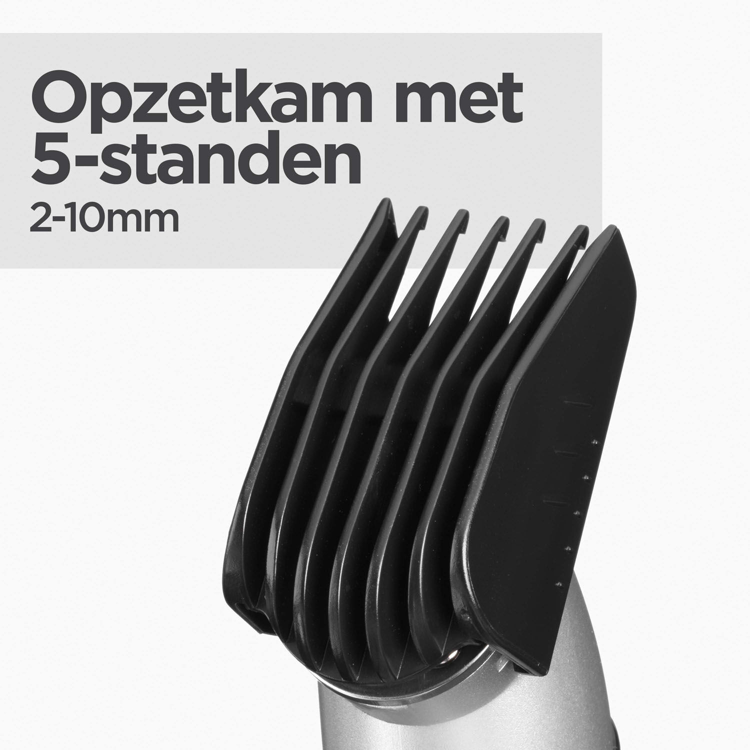 Opzetkam met 5-standen .  2-10 mm
